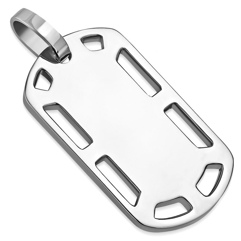 שרשרת דיסקית מעוצבת עם חריטה מותאמת אישית