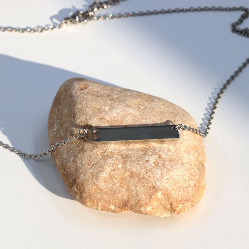 שרשרת כסופה פלדת אל חלד חיתוך לב