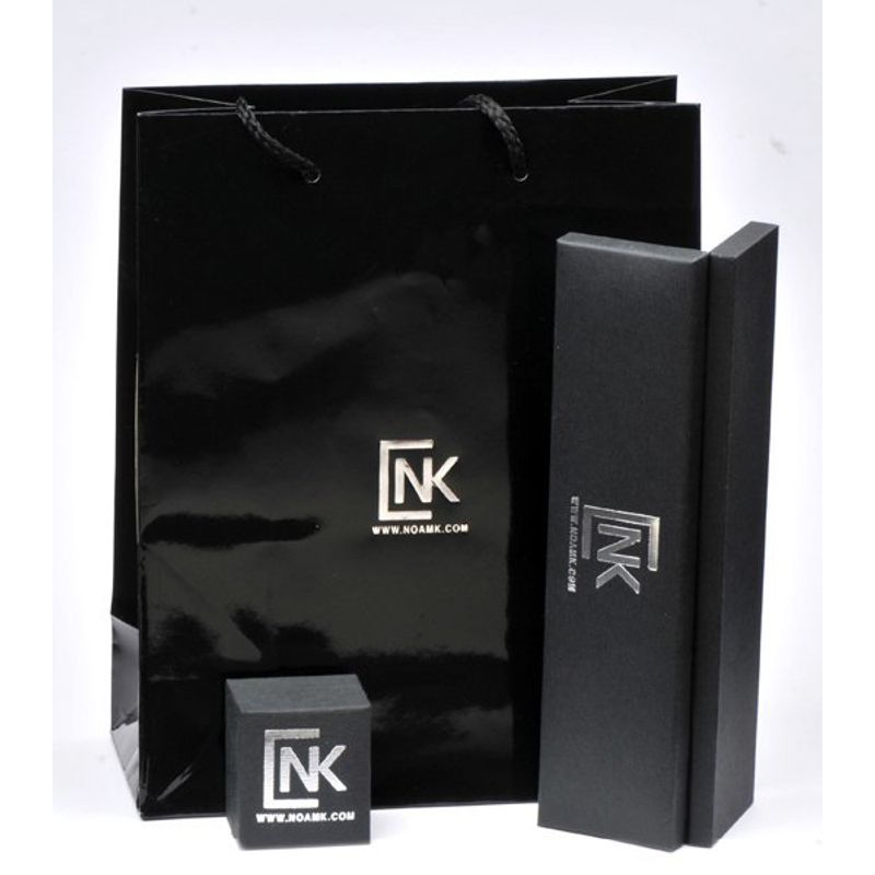 שרשרת קרבית כדורים שחורה