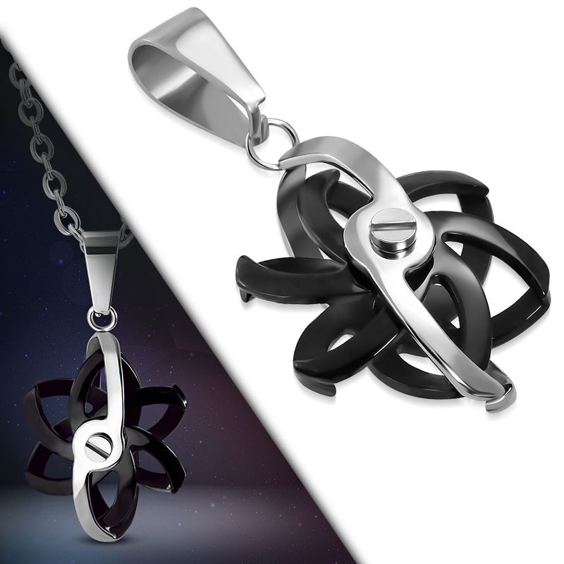 תליון תחנת הצדק מסתובב